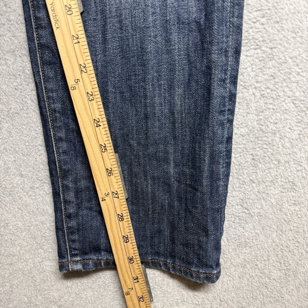 G Star Raw Jeans 32x30 Blue Attacc Low Straight Zip Pocket Whiskered Faded Opium - Picture 10 of 11